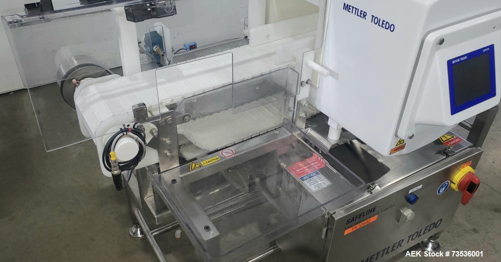 Used Mettler-Toledo SL1500 Conveyor Metal Detector – Air Reject, HMI, IP65